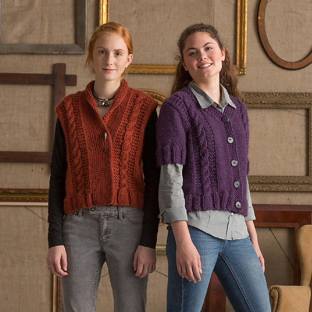 Madeleine Vest and Cardigan