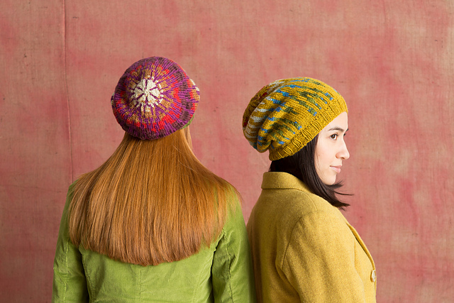 Slouchy Fair Isle Hat