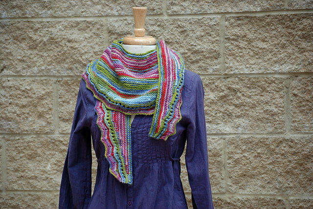 Chintz Short Row Wrap