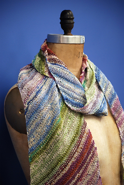 Diagonal Summer Scarf
