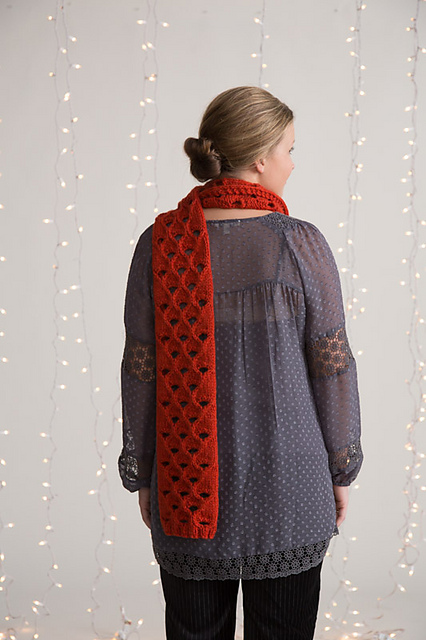 Big Eyelets Scarf