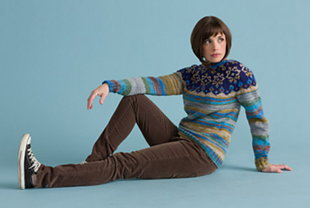 Ocean Crest Yoke Pullover