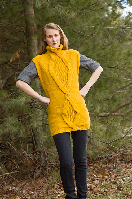Wynter Big Cable Vest