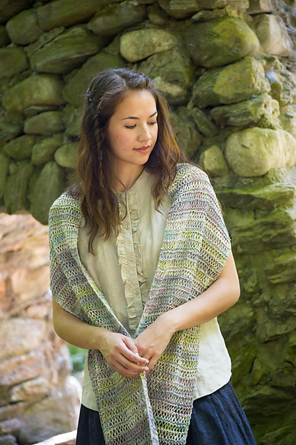 Bella Lino Drop Stitch Wrap