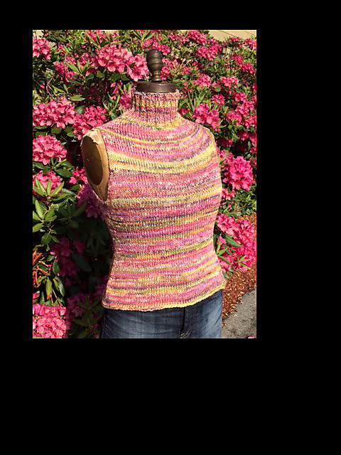 Summer Sleeveless Turtleneck