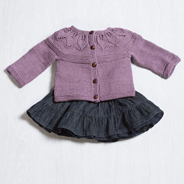 Provence Leafy Cardigan