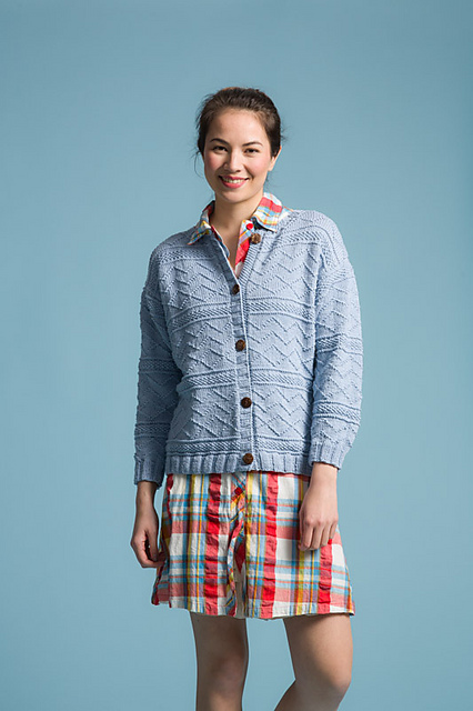 Deborah's Biking Cardigan