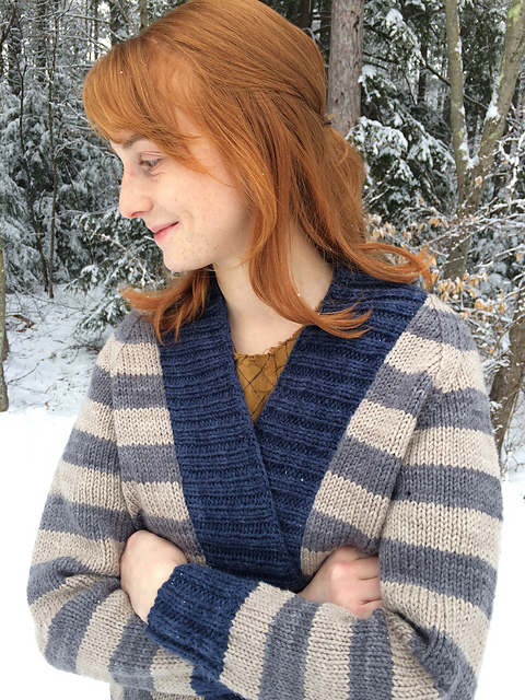 Striped Cardigan