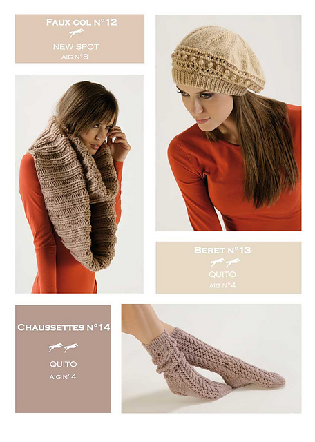 CB11 Faux col-Béret N°12-13