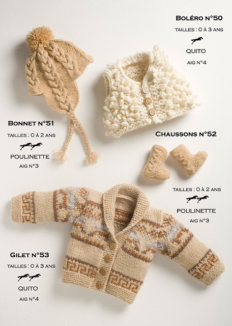 CB13 Bolero-Hat-Slippers-Cardigan n°50-51-52-53