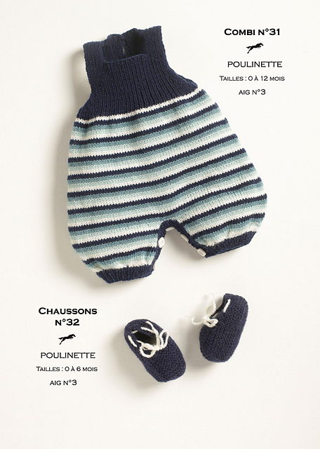 CB18  Top-Dungarees-Bootees n°29-30-31