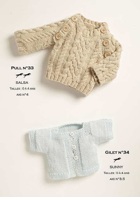 CB18 Jumper-Cardigan N°32-33