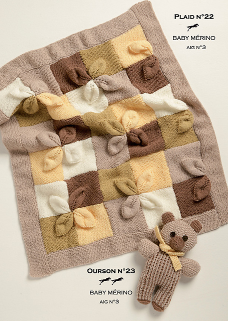 CB19 Plaid-Doudou bears N°22-23