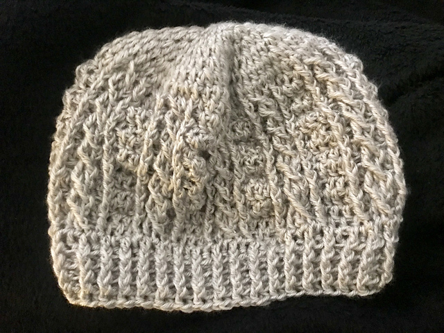 Hat With Braided Cable