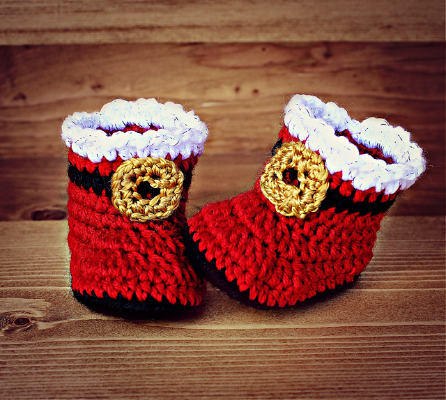Santa Baby Booties