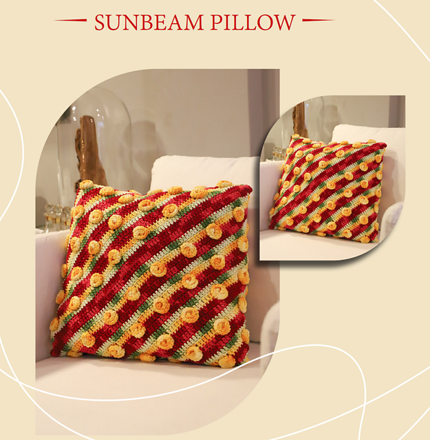 Sunbeam pillow