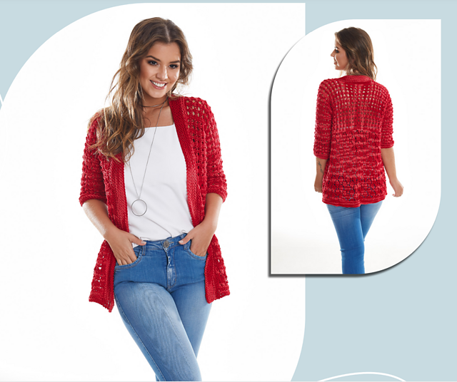 Scarlet cardigan