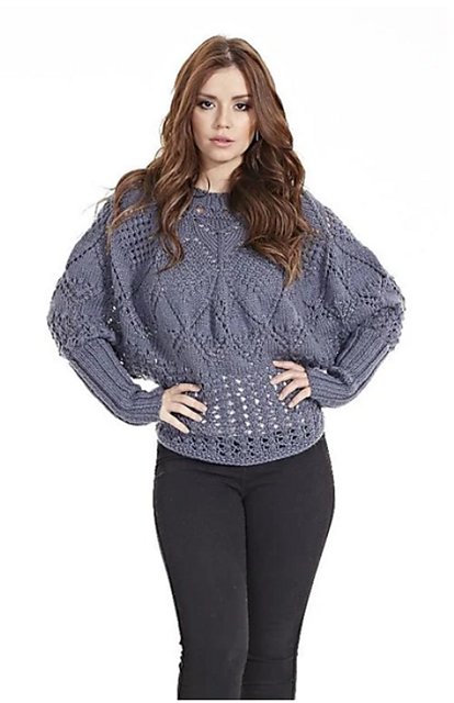 Flared sweater