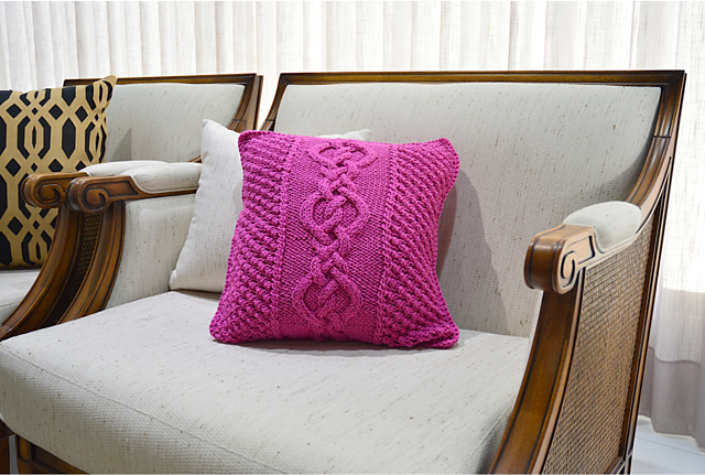 Pink pillow