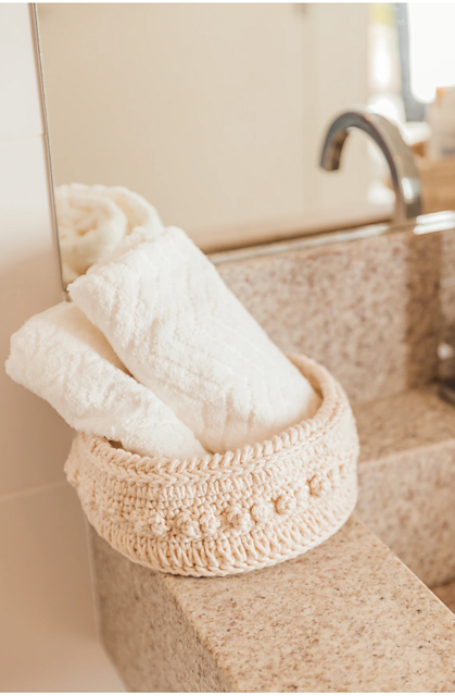 Natural Cotton Basket set