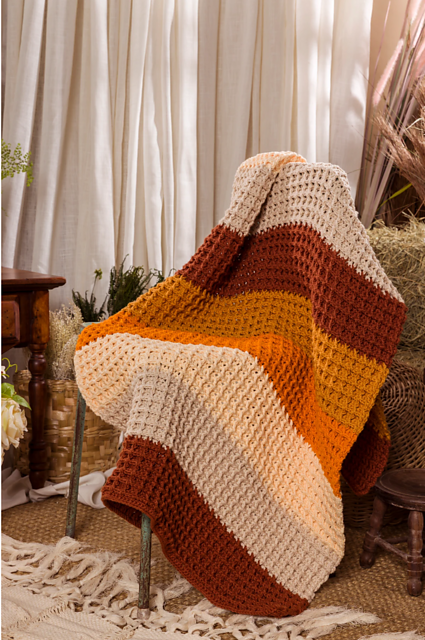 Autumn throw
