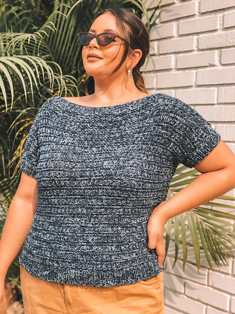Boat Neckline Top