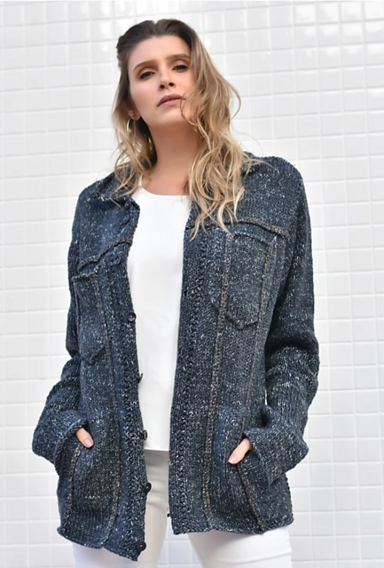 Long Jeans Jacket