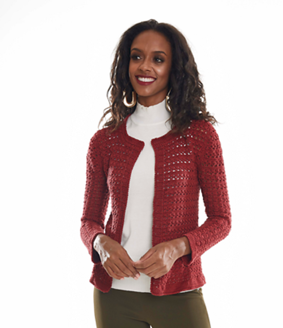 Marsala Short Cardigan