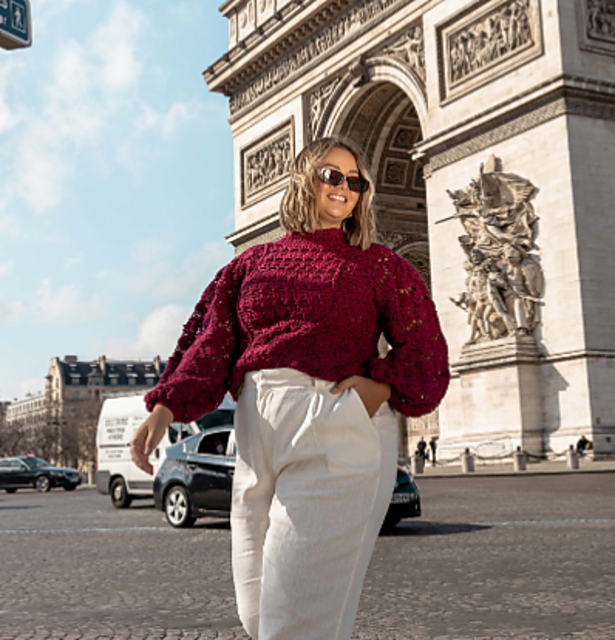 Puff sleeve top