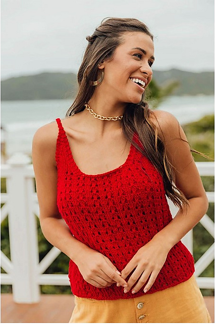 Ravelry: Red Tank Top pattern by Vera Lima