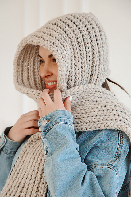 Andes Hooded Scarf