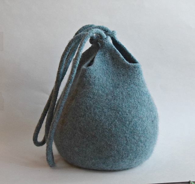 Celtic Knot Felted Purse