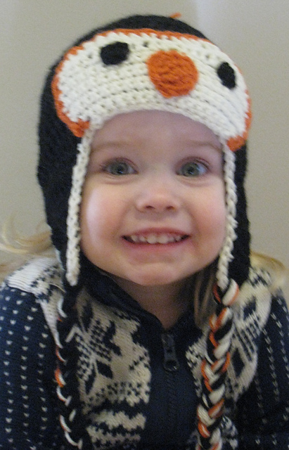 Crochet Penguin Hat