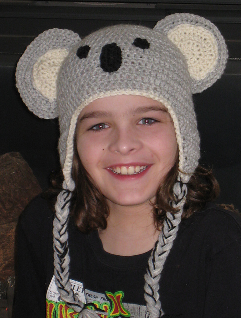 Crochet Koala Hat