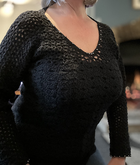 Ripples and Lace Top