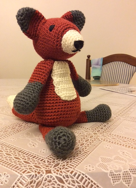 Rustic Amigurumi Fox
