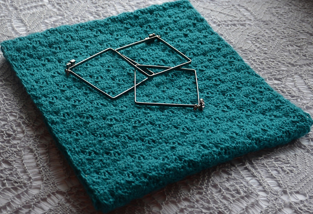 One Skein Diagonal Seashells