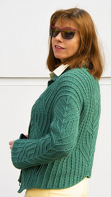 ArtDECO cardigan