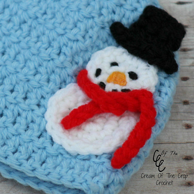 Snowman Applique