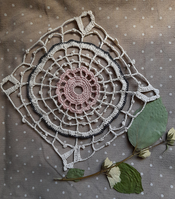 Lace motif Venice carnival