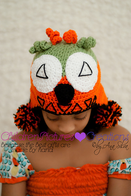 Halloween Pumpkin Owl