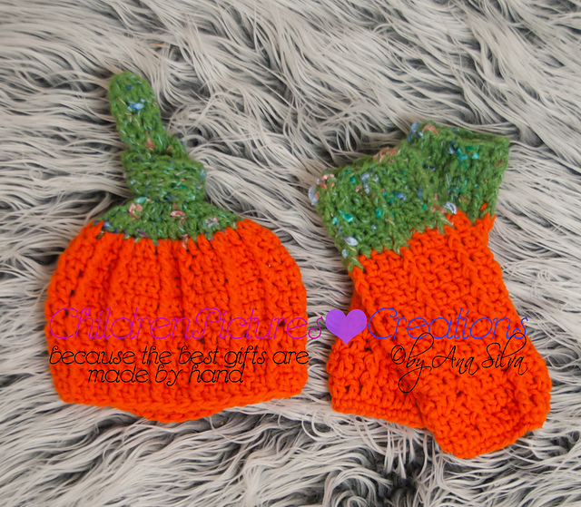 Knotty Pumpkin set