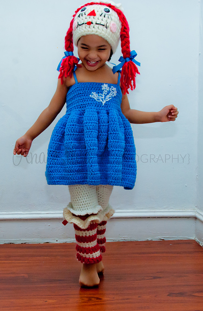Raggedy Ann inspired set