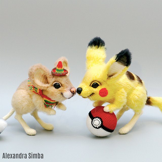 Ravelry: 0023 Mexican Jerboa Pokemon pattern by CrochetPatternGuru