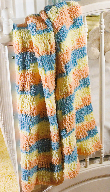 So-Soft High-Five Baby Afghan