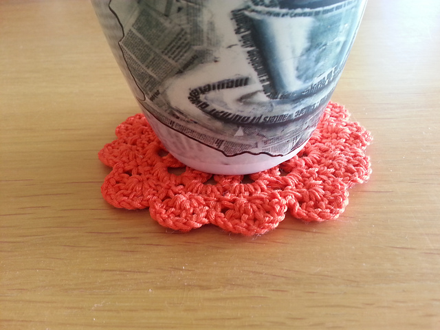 Bloemige onderzetters (Flower-y Coasters)