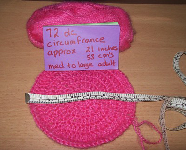 Crochet Basic DC Crown 