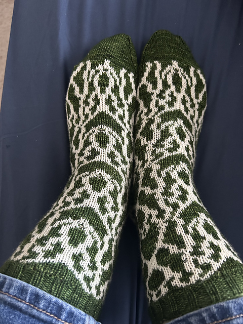 Rorschach River socks
