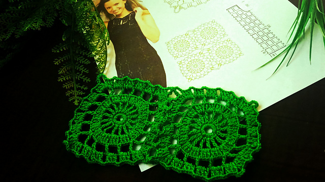 Motivo para Vestido a Crochet