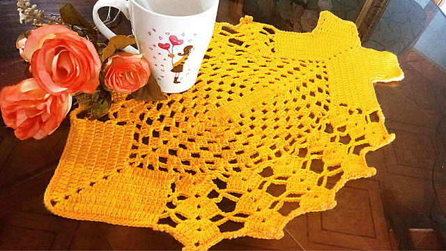 Individual Pez a Crochet